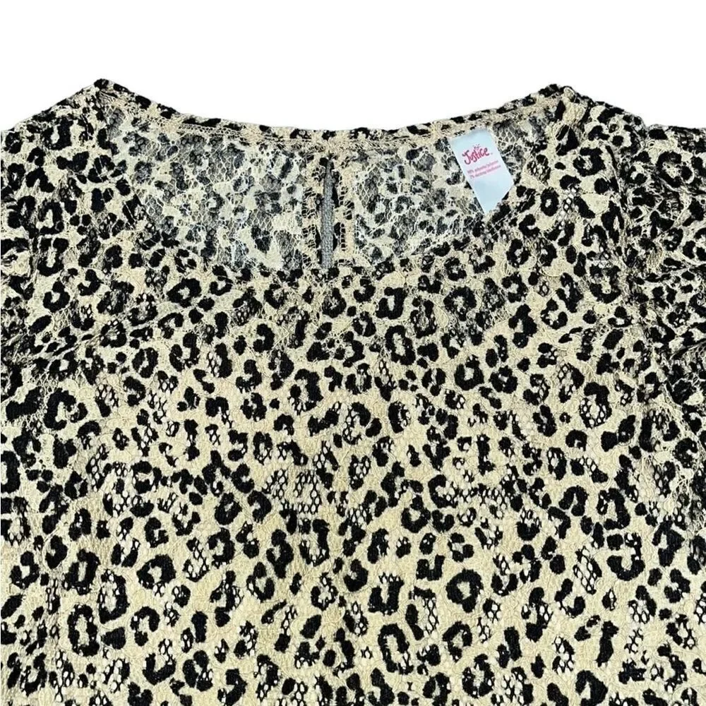 Justice Lace Cropped Top